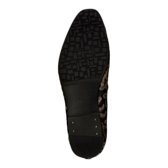 MEN'S AMALI FABIAN SPARKLE LOAFER DRESS SHOE WITH PATTERNED SEQUINS. - Picture 5 of 6